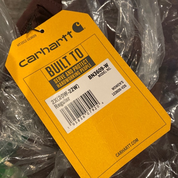 NWT Carhartt women’s pants - Picture 3 of 5